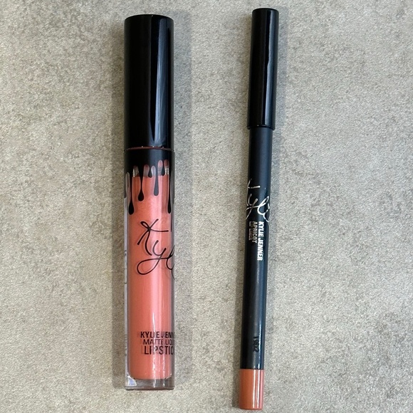 NEW Kylie Jenner Cosmetics Matte Lip Kit APRICOT - Picture 6 of 9